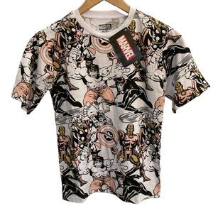 Marvel Shirt Superheroes Boys Size M/12